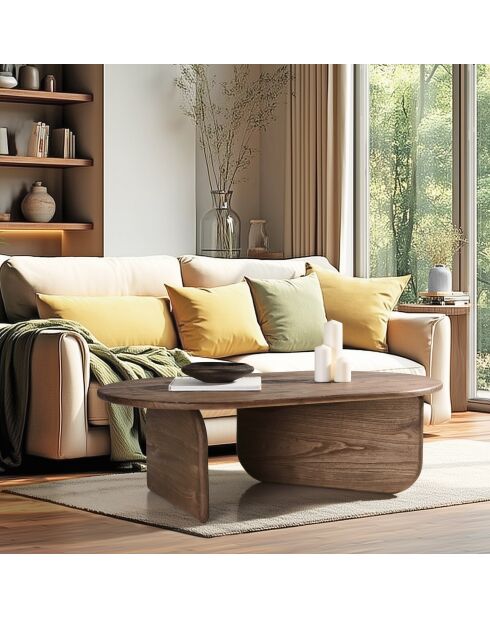 Bio-Couchtisch aus Mindi-Holz 140cm - 140x81x45 cm