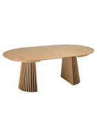 Tavolo da pranzo rotondo in rovere naturale - 120x120x75 cm