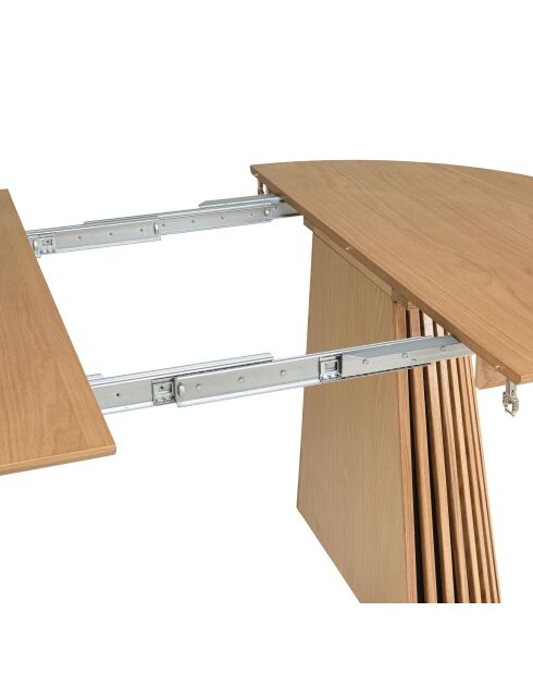 Tavolo da pranzo rotondo in rovere naturale - 120x120x75 cm