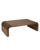 Strakke salontafel in mindi hout - 140x80x 40,5cm
