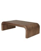 Strakke salontafel in mindi hout - 140x80x 40,5cm