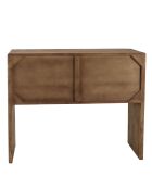 Buffet 2 portes en bois de mindi - 100x 47.5 x 80.5cm