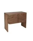 Buffet 2 portes en bois de mindi - 100x 47.5 x 80.5cm