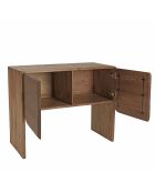 Buffet 2 portes en bois de mindi - 100x 47.5 x 80.5cm
