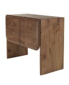 Buffet 2 portes en bois de mindi - 100x 47.5 x 80.5cm