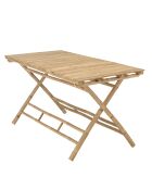Zusammenklappbarer Esstisch aus Bambus - 140x70x74 cm