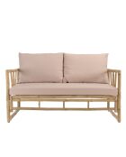 Ensemble n°3: Canapé 2 places + 2 fauteuils + 1 table basse - 151x87x95 cm