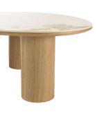 Table basse plateau céramique - 110x80x35.5 cm