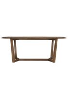 Tavolo da pranzo rettangolare mindi in legno - 200x100x78 cm