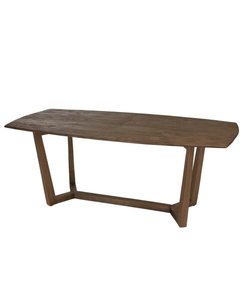 Tavolo da pranzo rettangolare mindi in legno - 200x100x78 cm