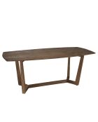 Tavolo da pranzo rettangolare mindi in legno - 200x100x78 cm