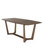 Tavolo da pranzo rettangolare mindi in legno - 200x100x78 cm
