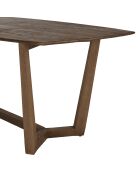 Tavolo da pranzo rettangolare mindi in legno - 200x100x78 cm