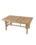 Set 2:6-Sitzer-Sofa+1 Couchtisch aus Bambus — 165x70x85 cm