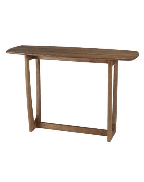 Mindi houten console - 120x40x 78,5 cm