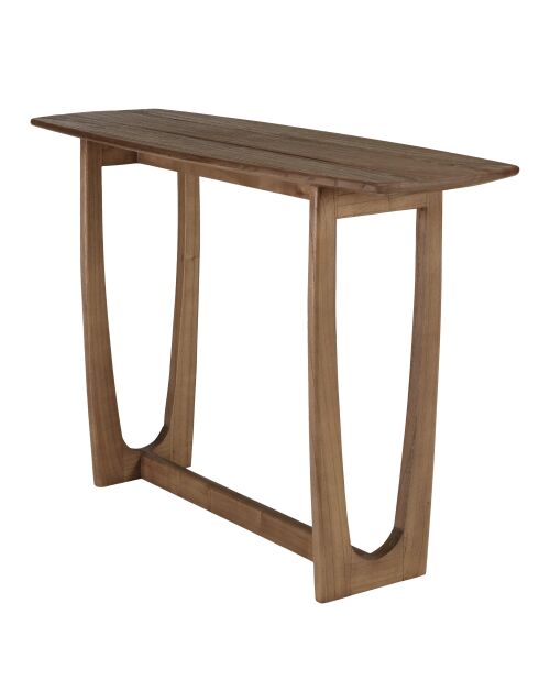 Mindi houten console - 120x40x 78,5 cm