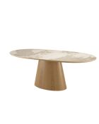 Tavolo da pranzo con piano in ceramica - 200x90x76,3 cm