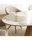 Tavolo da pranzo con piano in ceramica - 200x90x76,3 cm