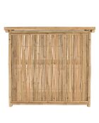 Set Nr. 5: Bar+2 Hocker mit Bambusrückenlehne - 121x52x109 cm