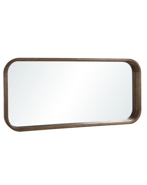 Espejo de madera Mindi, 156 x 11 x 74,5 cm