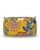 Funda Indore de gasa de algodón beige/amarillo