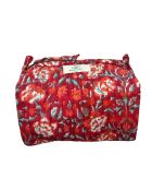 Delhi S, gestepptes Etui, rot