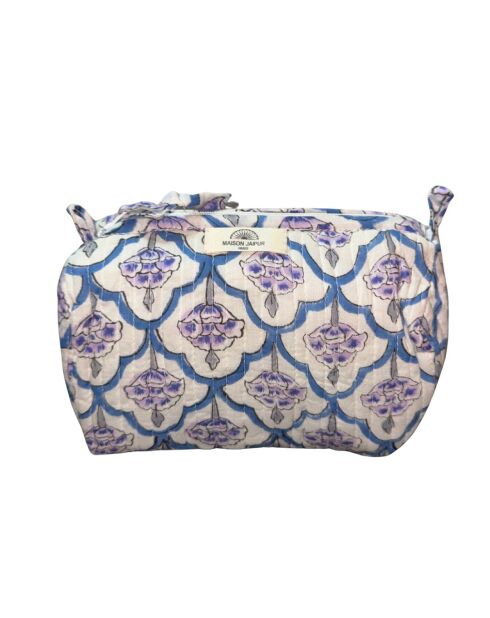 Funda acolchada Delhi S ecru