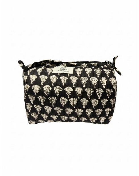 Delhi S zakje van zwart katoenen voile