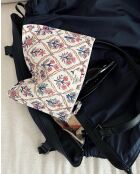 Pochette Bombay in voile di cotone rosa