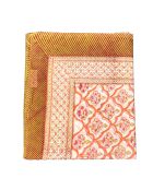 Pondicherry geel/gouden katoenen sarong