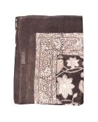 Pondicherry brauner Baumwollsarong