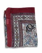 Pondichery sarong in rode katoenen voile