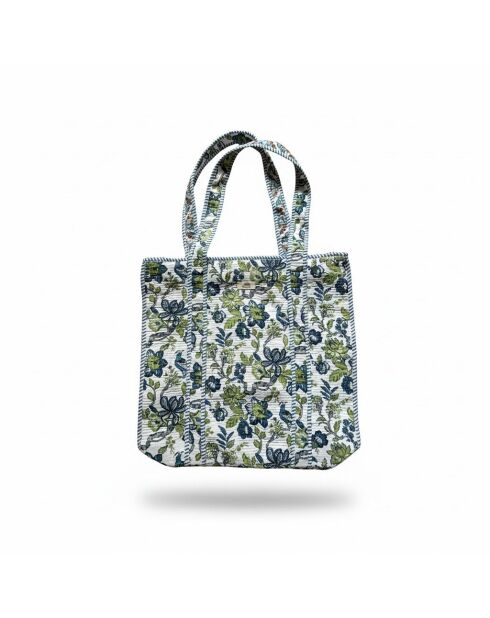 Nagpur-Tasche, geräumig, elegant und vielseitig, ziegelrot/creme - 45×35 cm