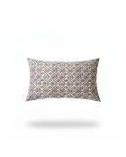 Funda de almohada Cochin de algodón blanco/crema - 50×70 cm