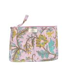 Pochette Bombay in voile di cotone viola chiaro