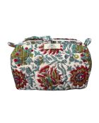 Delhi S Steppetui weiß/apfelgrün