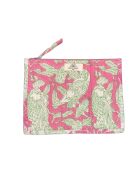 Pochette Bombay in voile di cotone rosa