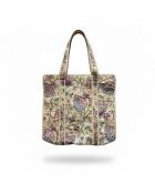 Nagpur-Tasche, geräumig, elegant und vielseitig, hellgelb - 45×35 cm