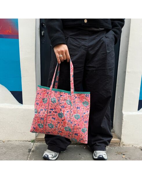 Große, elegante und vielseitige Tasche in Rosa von Nagpur — 45×35 cm
