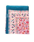 Pondicherry ozeangrüner Baumwollsarong