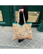 Nagpur geräumige, elegante und vielseitige gelbe Tasche - 45×35 cm