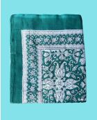 Pondichery sarong in groene katoenen voile