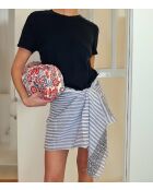 Pondichery sarong van paarse katoenen voile