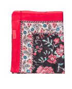 Pondicherry koraalrode katoenen sarong