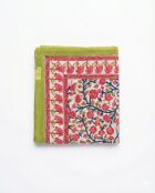 Pondichery sarong in groene katoenen voile