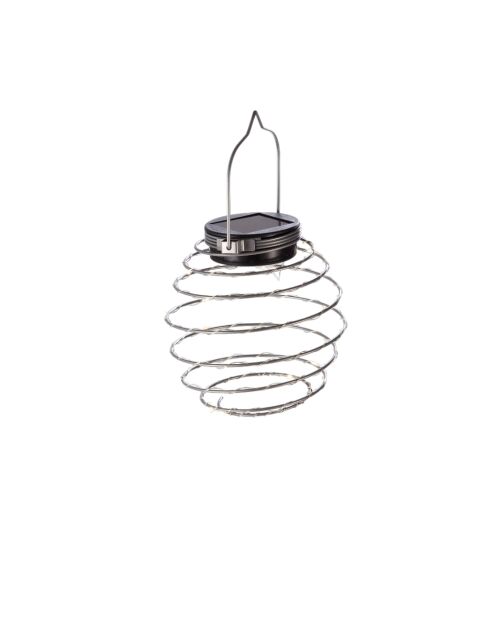 Lot de 2 suspensions spirale solaire 16 LED
