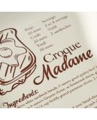 Lot de vaisselle de petit-déjeuner brun - 8 pièces