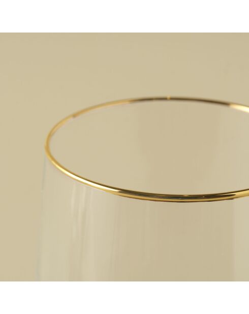 Bicchiere da bibita in oro di alta qualità, 365 cc