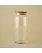 Barattolo Joye con coperchio in legno naturale - 1400 cc