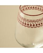 Vaso rojo feliz - 380 cc